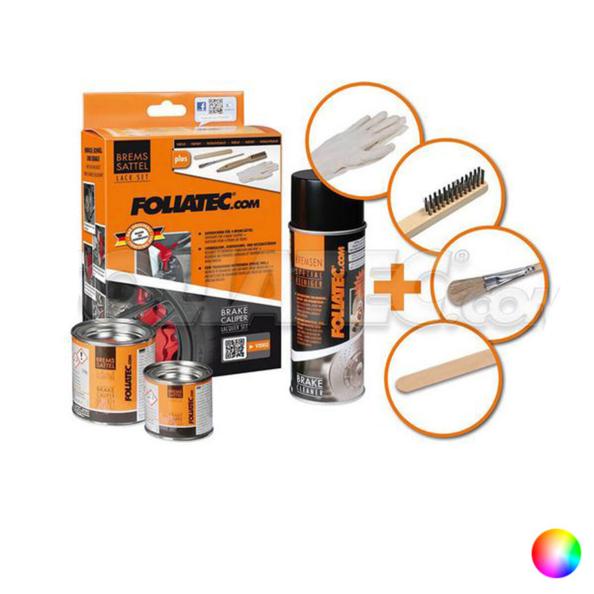Målarset Foliatec (3 pcs)