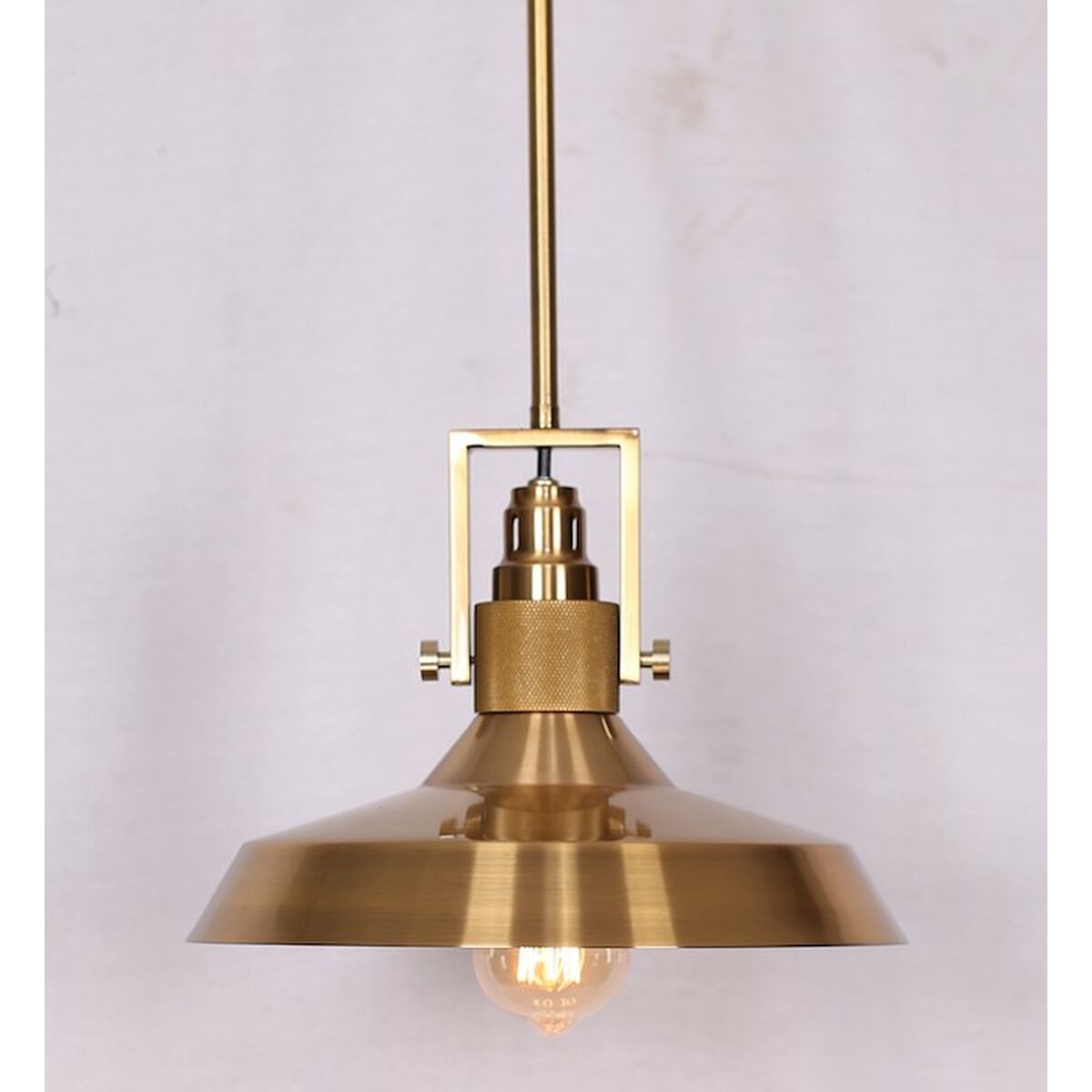 Taklampa DKD Home Decor Svart Gyllene Metall 50 W (2 antal) - 2