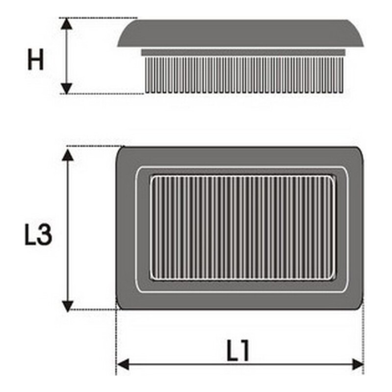 Luftfilter Green Filters P950351 - 2