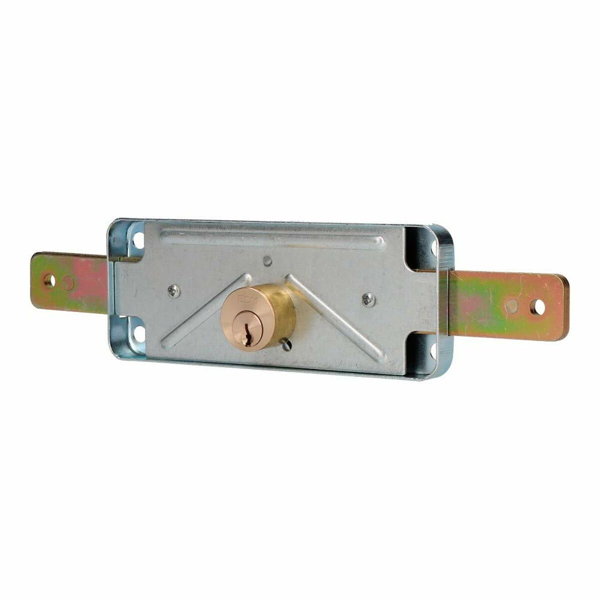 Instickslås EDM 85260 Stål 154 x 59 mm Blind Att packa - 3