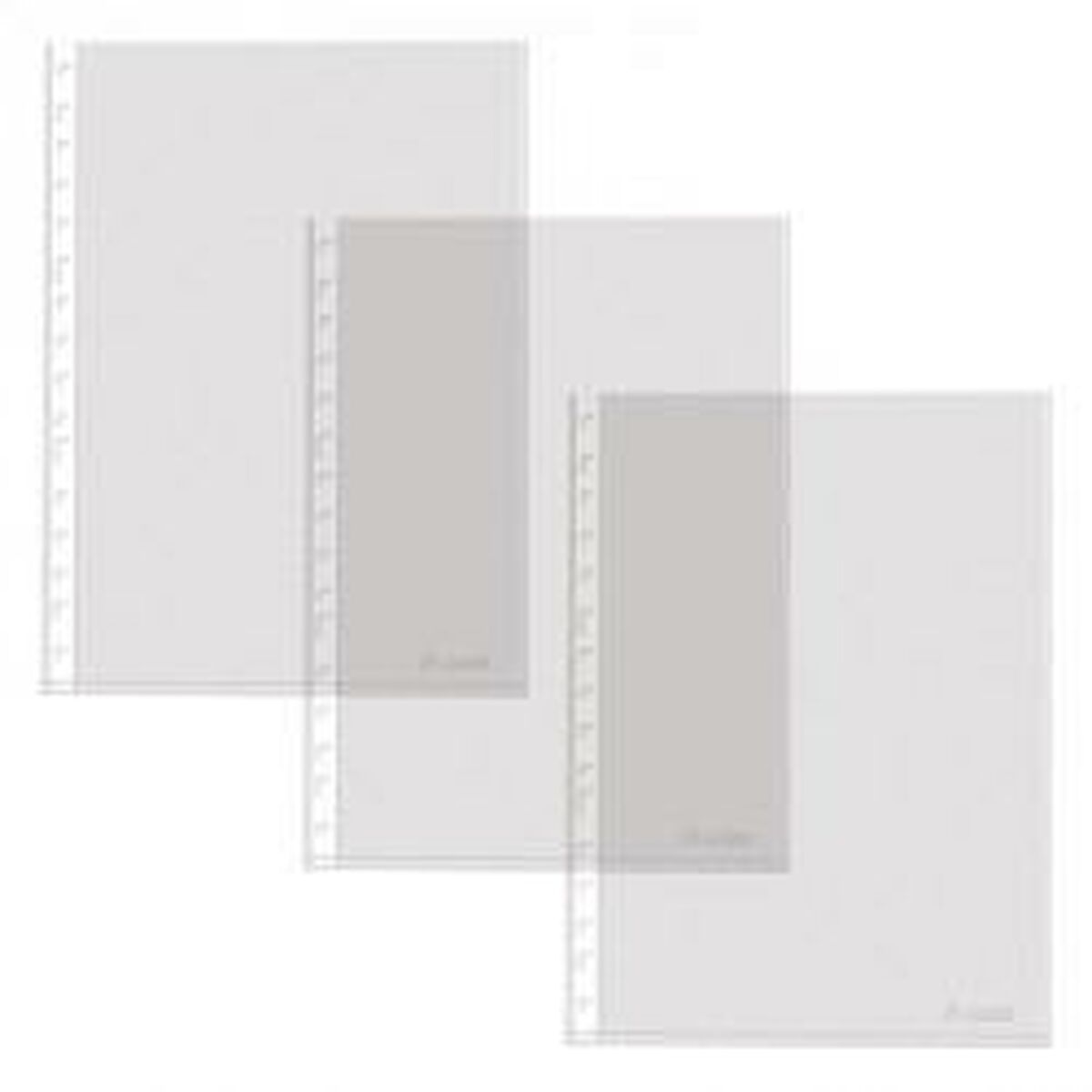 Fodral DOHE Premium Cristal Borrad Transparent A4 (100 Delar) - 2