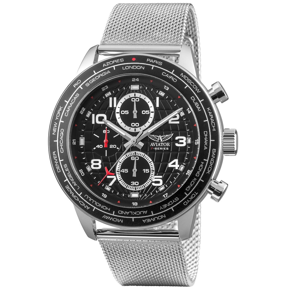 Herrklocka Aviator AVW79886G407
