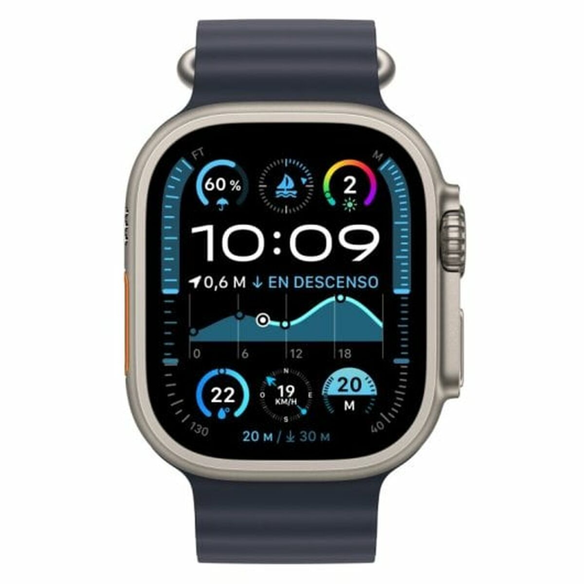 Smartklocka Apple Ultra 2 GPS + Cellular 49mm Beige 49 mm - 2