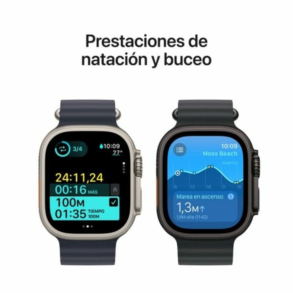 Smartklocka Apple Ultra 2 GPS + Cellular 49mm Beige 49 mm - 5