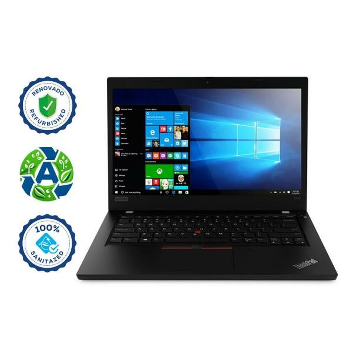 Bärbar dator 20Q500ECSP 14" Intel© Core i7-8565U 8 GB RAM 256 GB SSD Qwerty Spanska (Renoverade A) - 2