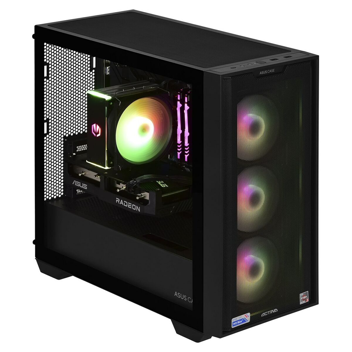 Bordsdator Actina KOMAAAGIP1383 AMD RYZEN 5 5600 16 GB RAM 1 TB SSD AMD Radeon RX 7600 - 7