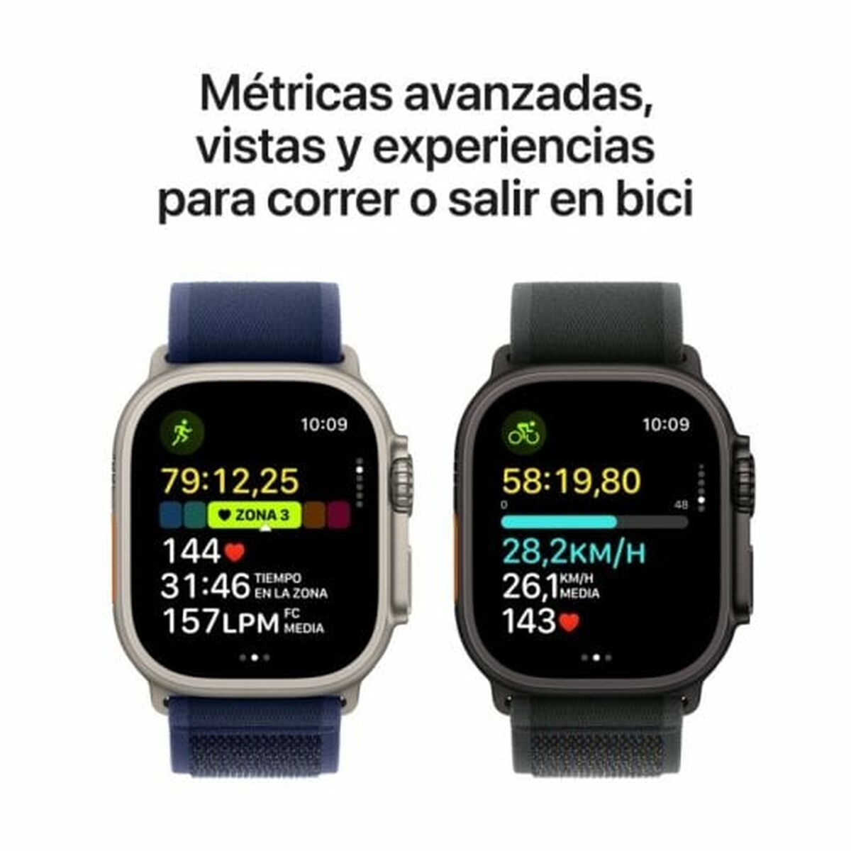Smartklocka Apple MX4Q3TY/A Svart 49 mm - 4