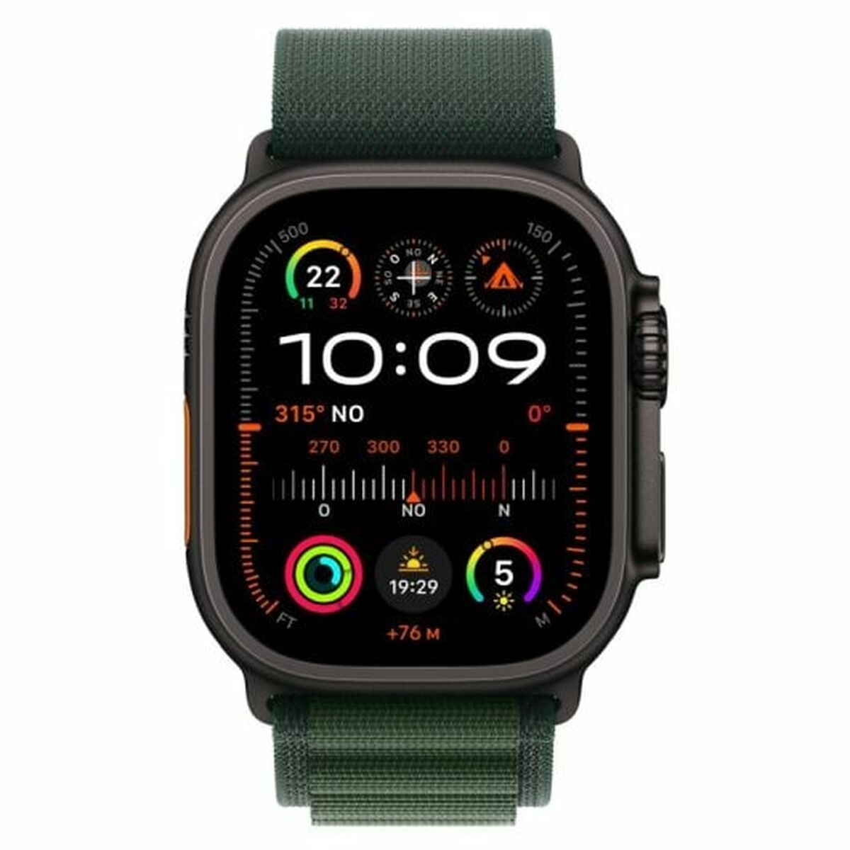 Smartklocka Apple MX4Q3TY/A Svart 49 mm - 2