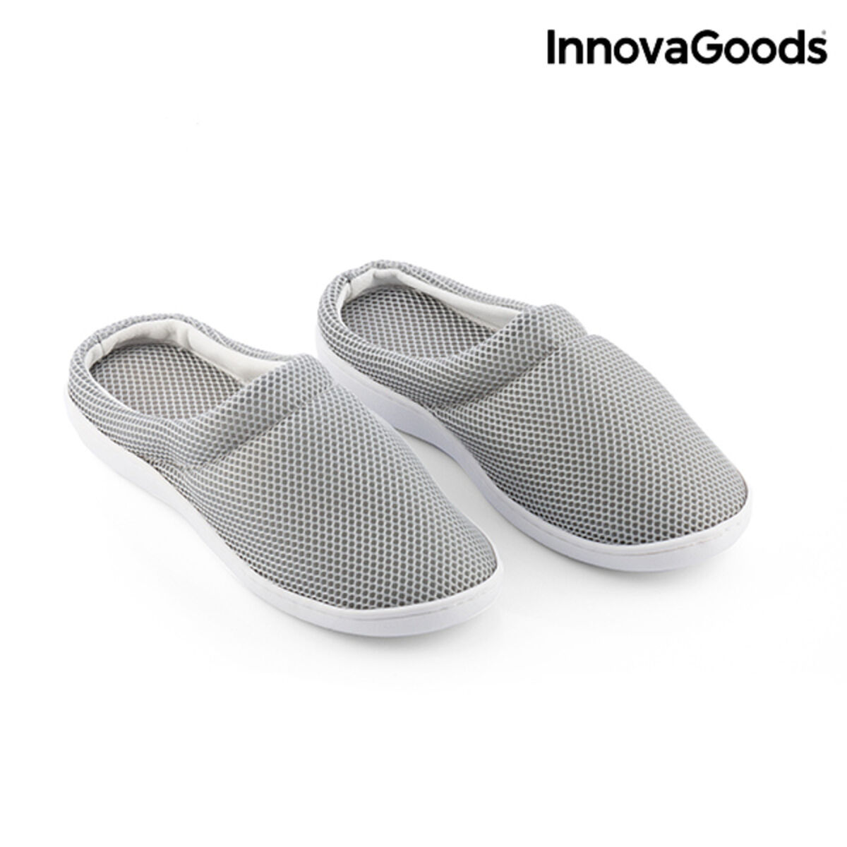 Tofflor med gel Komfort Bamboo InnovaGoods - 6