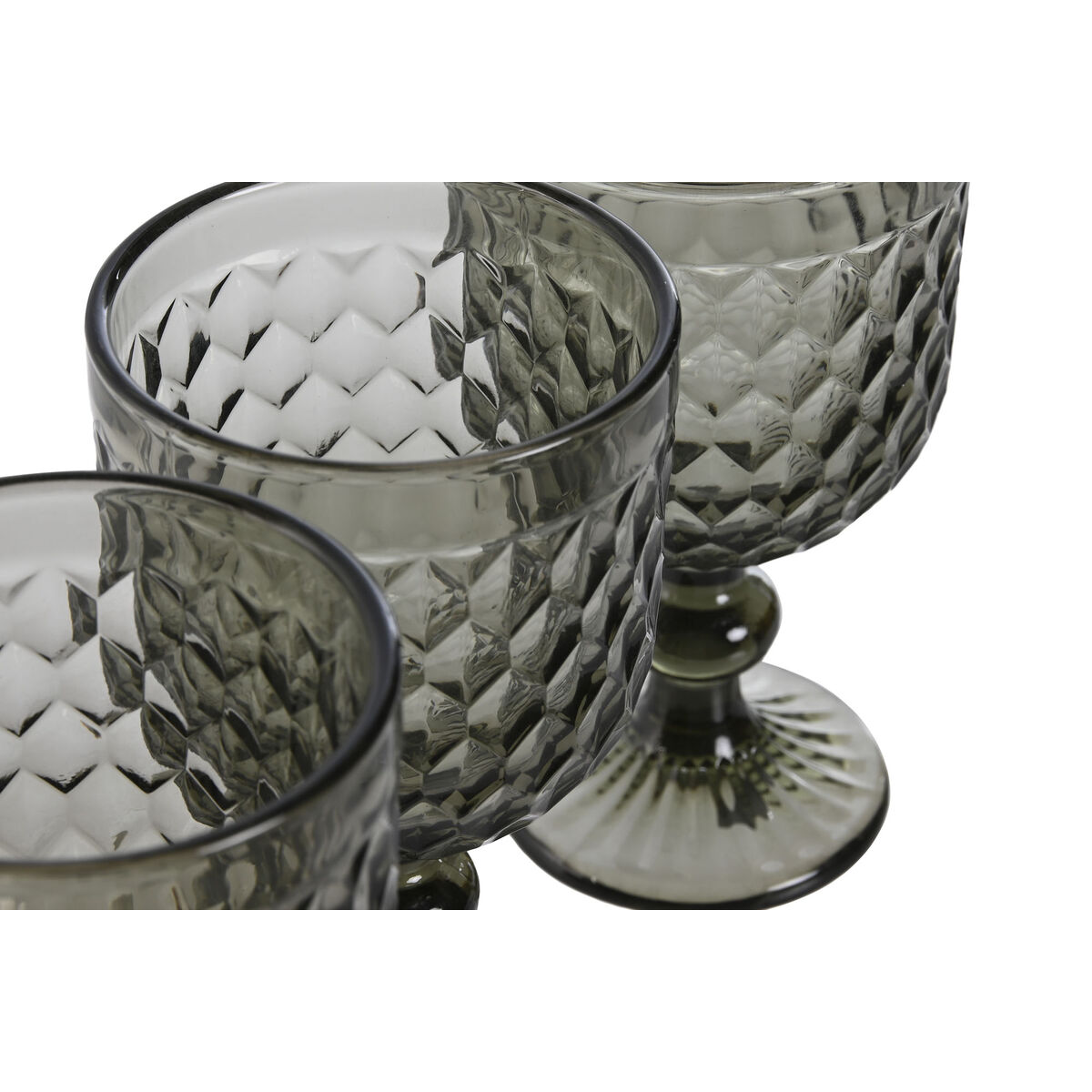 Glasset Home ESPRIT Grå Glas 240 ml (6 antal) - 3
