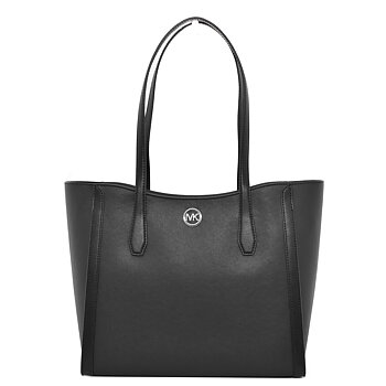 Axelväska Michael Kors Leida Svart 33 X 30 X 12 CM