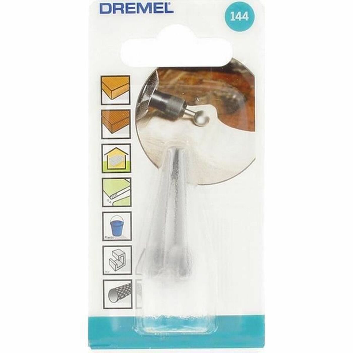Milling Cutter Dremel 144 Ø 7,8 mm (2 antal) - 5