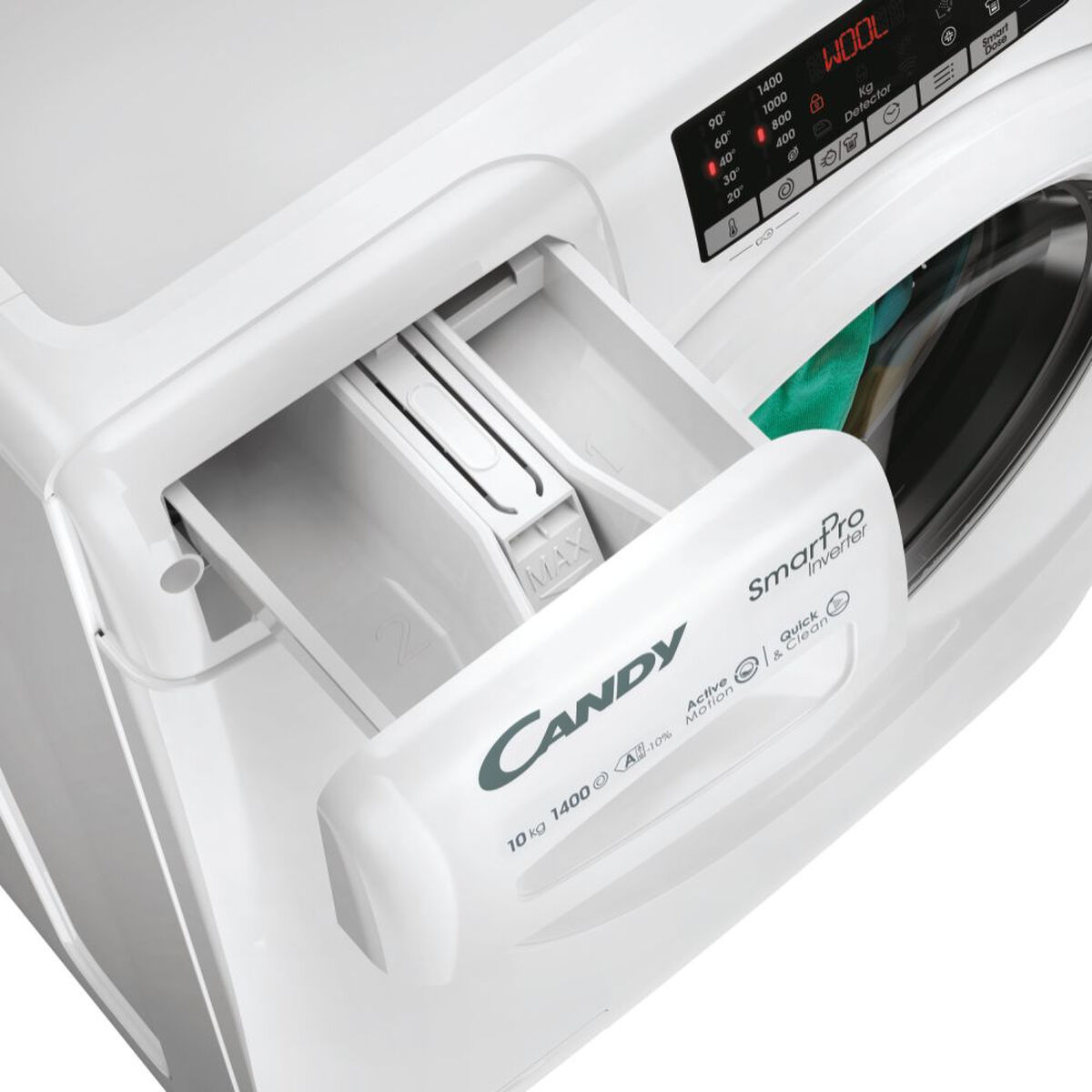 Tvättmaskin Candy CO 4104TWM/1-S 60 cm 1400 rpm 10 kg - 4