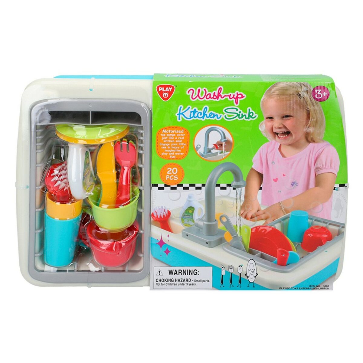 Leksaksapparat PlayGo 40,5 x 26 x 27,5 cm (4 antal) - 3