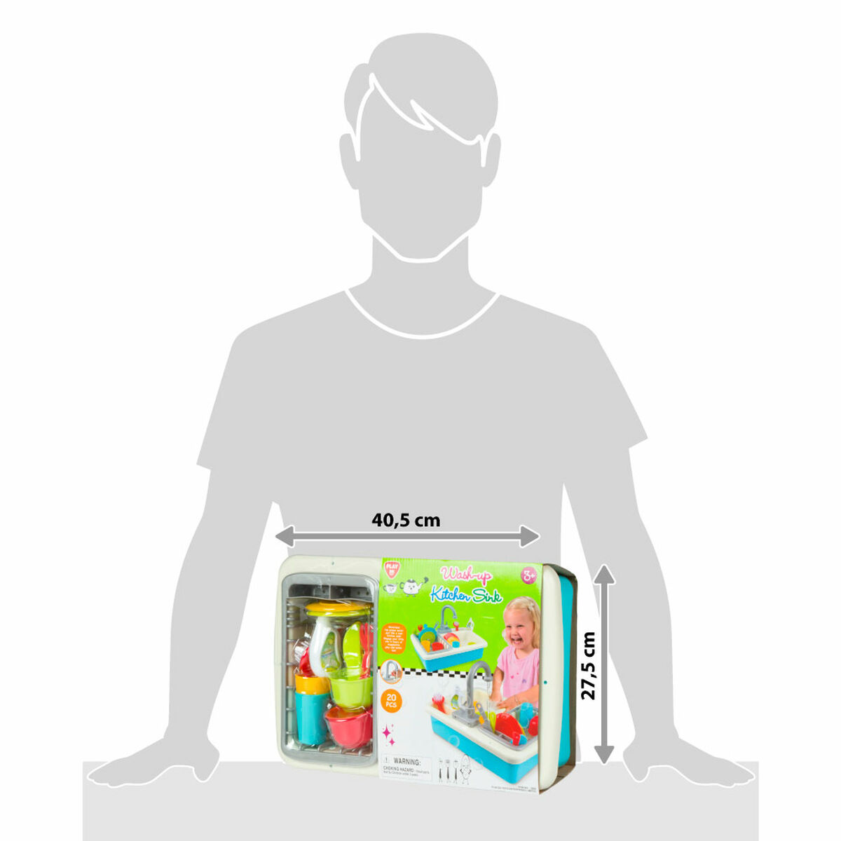 Leksaksapparat PlayGo 40,5 x 26 x 27,5 cm (4 antal) - 2