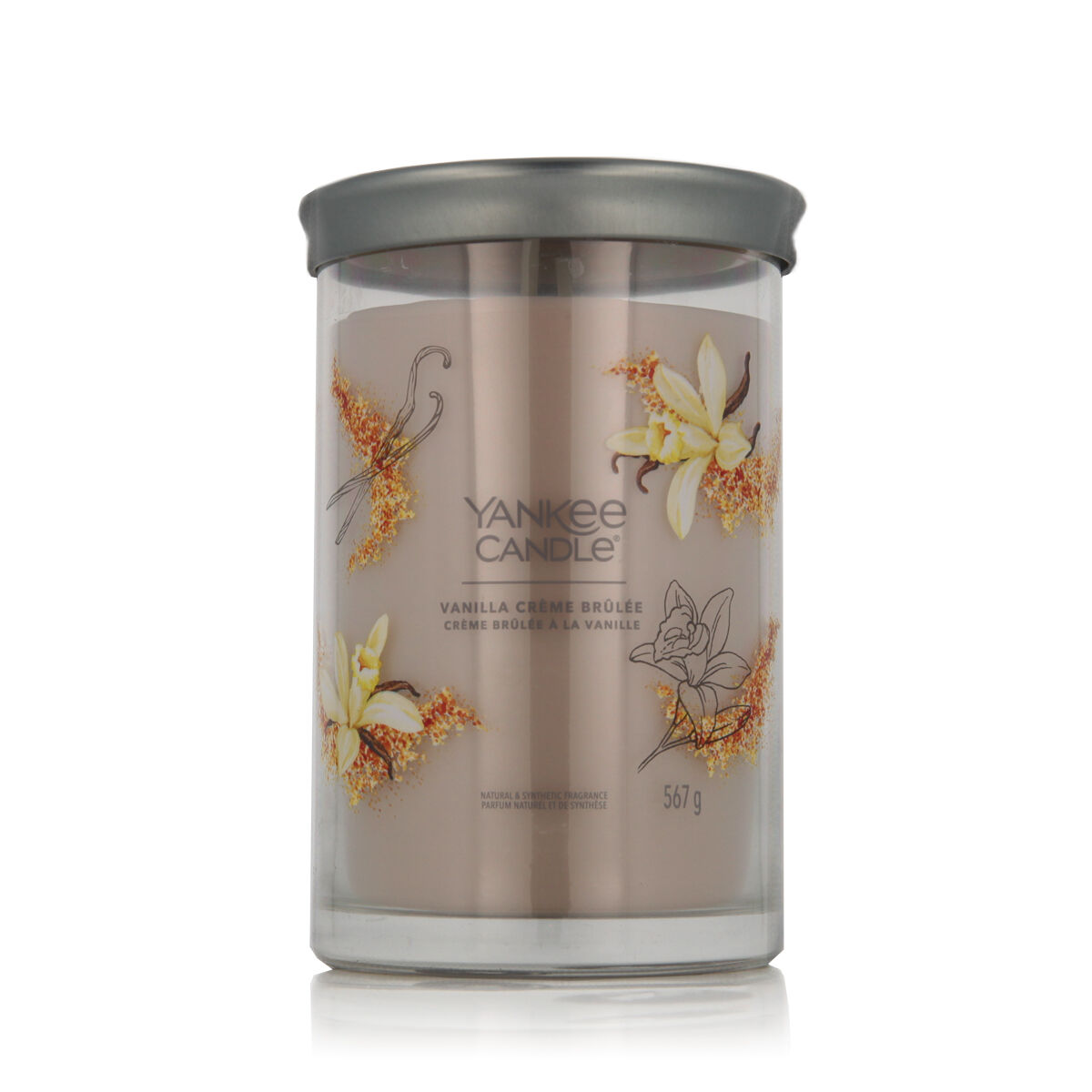 Doftljus Yankee Candle Signature Large Tumbler Créme Brûlée 567 g