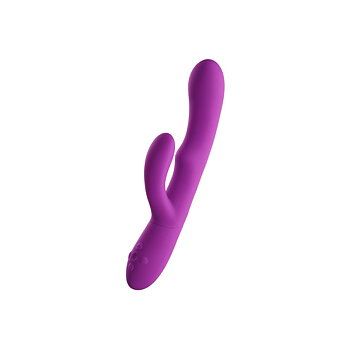 Dubbelvibrator Dual Stimulation Vibe FemmeFunn Ultra Rabbit Purpur
