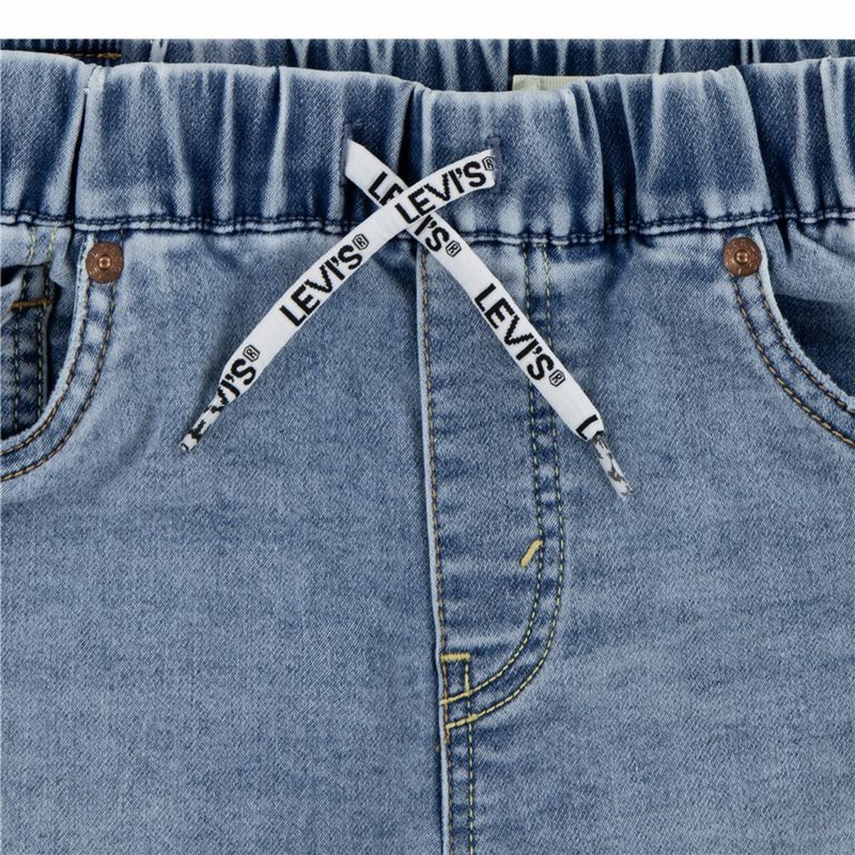 Jeansbyxor Barn Levi's Lvb Skinny Fit Dobby Blå - 3