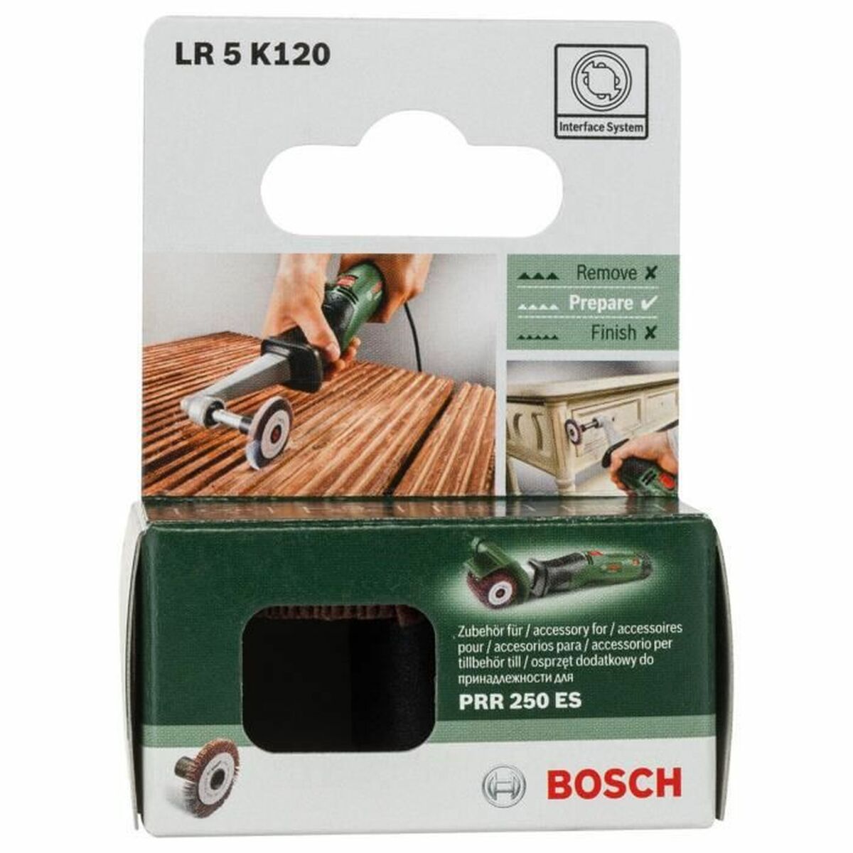 Abrasive Brush BOSCH PRR 250 ES/Texoro 120 g - 4