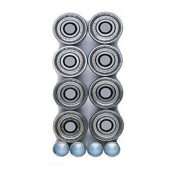 Hjul Atipick ABEC7 BMX/Skate Mörkgrå (8 pcs)