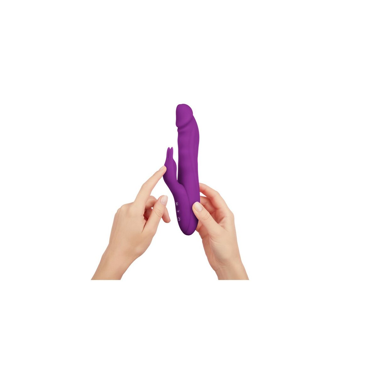 Dubbelvibrator Dual Stimulation Vibe FemmeFunn Booster Rabbit Purpur - 7