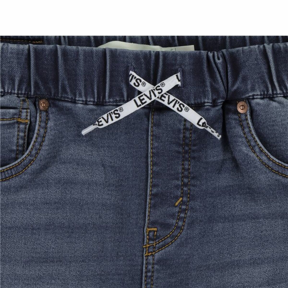 Jeansbyxor Barn Levi's Lvb Skinny Fit Dobby Buckeroo Blå - 3