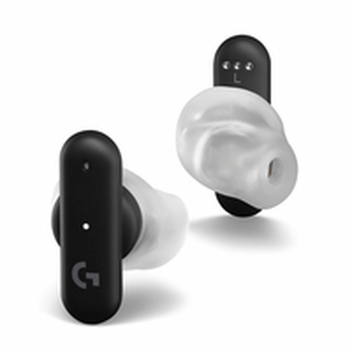 Hörlurar med Mikrofon Logitech FITS Svart - 2