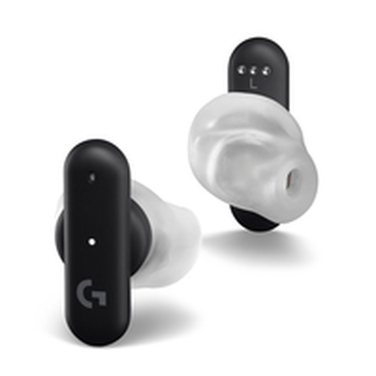 Hörlurar med Mikrofon Logitech FITS Svart