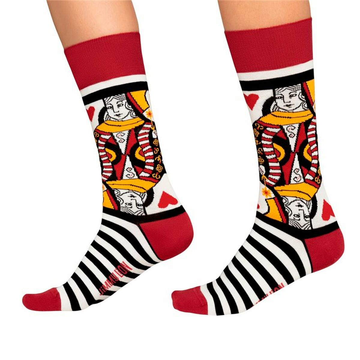 Sportstrumpor Jimmy Lion Queen Of Hearts - 3