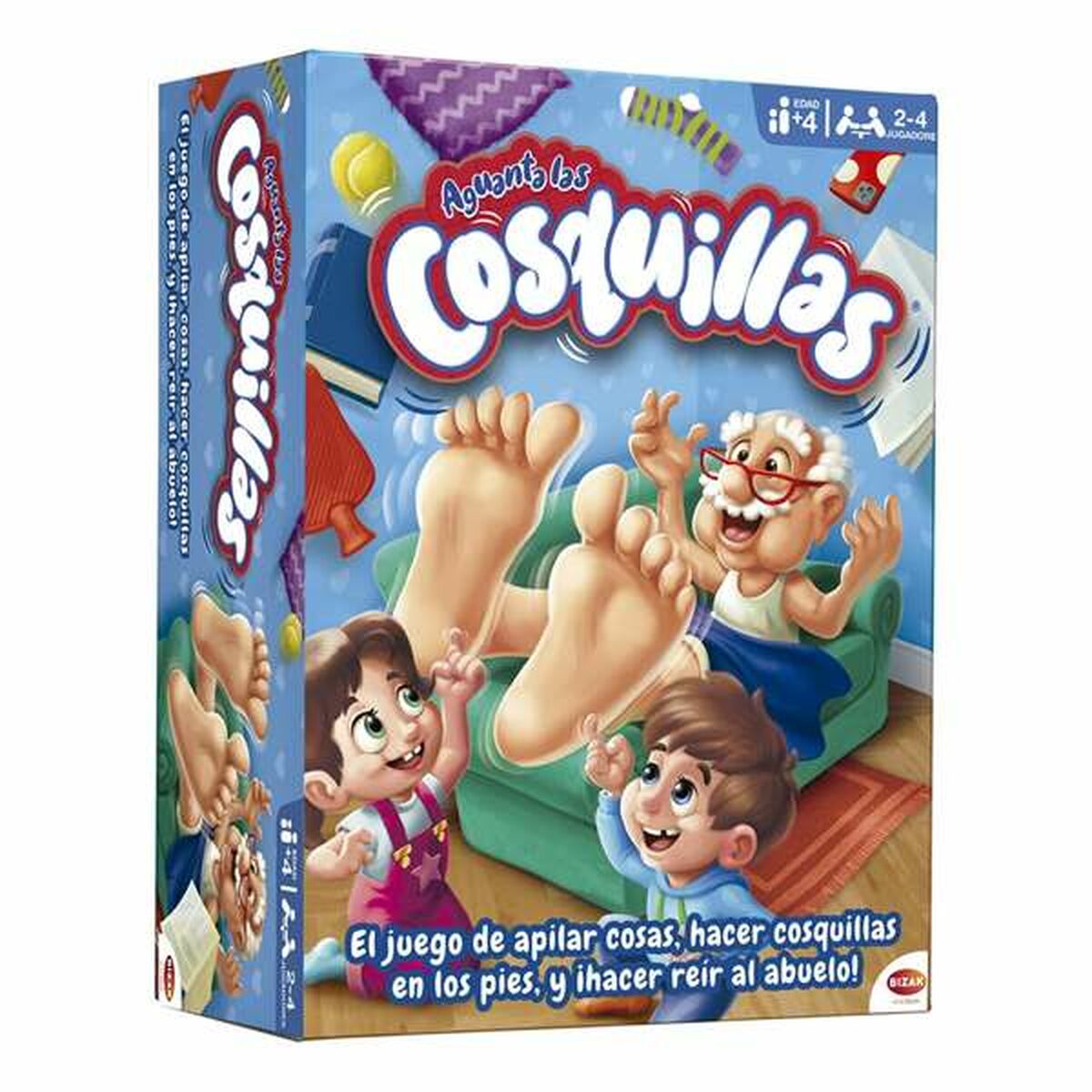 Sällskapsspel Bizak  Aguanta Las Cosquillas