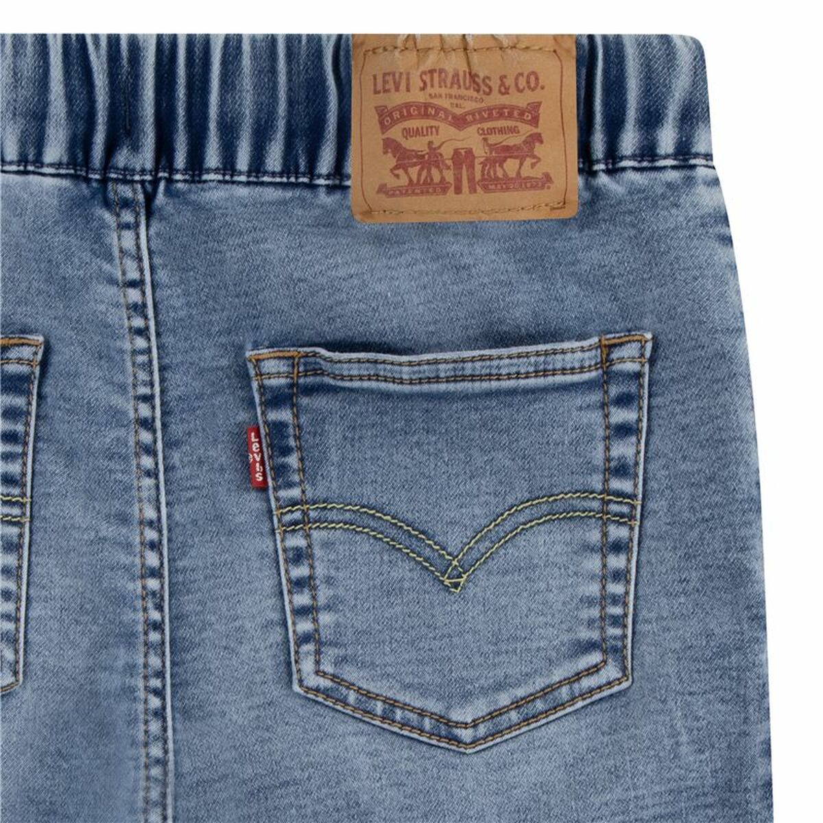 Jeansbyxor Barn Levi's Lvb Skinny Fit Dobby Gravy Train Blå - 3