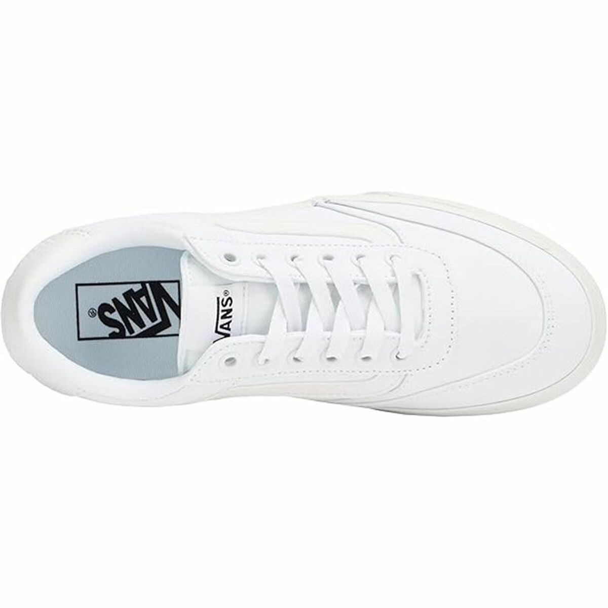 Gymnastiksko, Dam Vans Brooklyn Ls Platform Cnvs Vit - 2