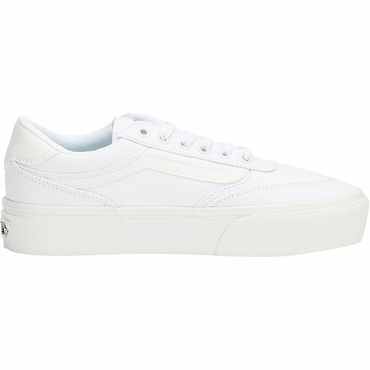Gymnastiksko, Dam Vans Brooklyn Ls Platform Cnvs Vit