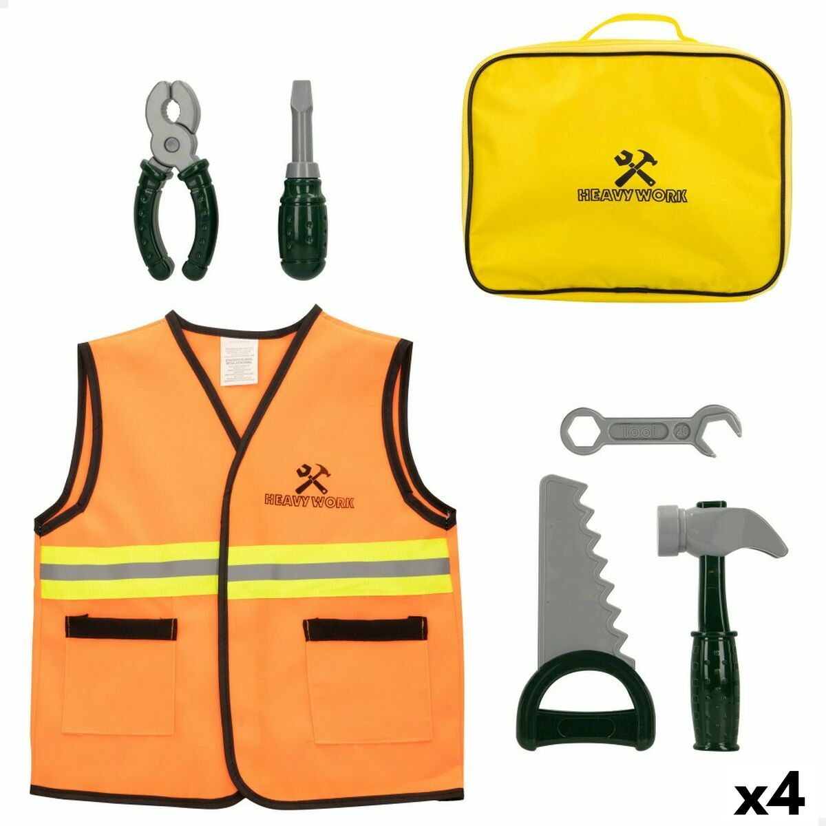 Verktygsutrustning Colorbaby My Tools 4 antal - 4