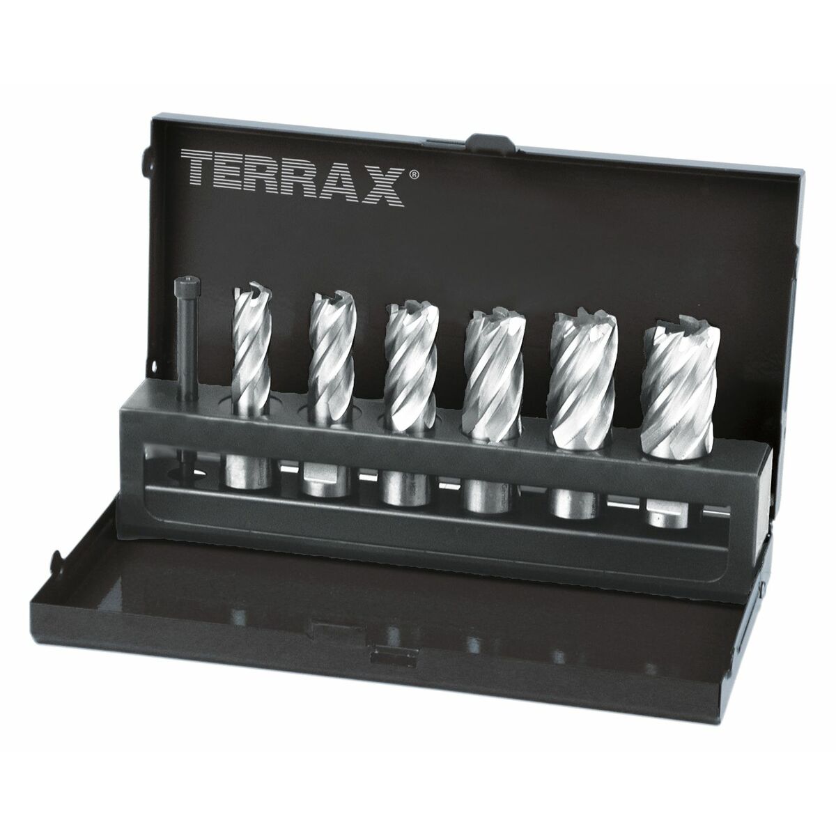 Spolset TERRAX Höghastighetsstål (HSS) Fall Weldon 75 Delar - 2