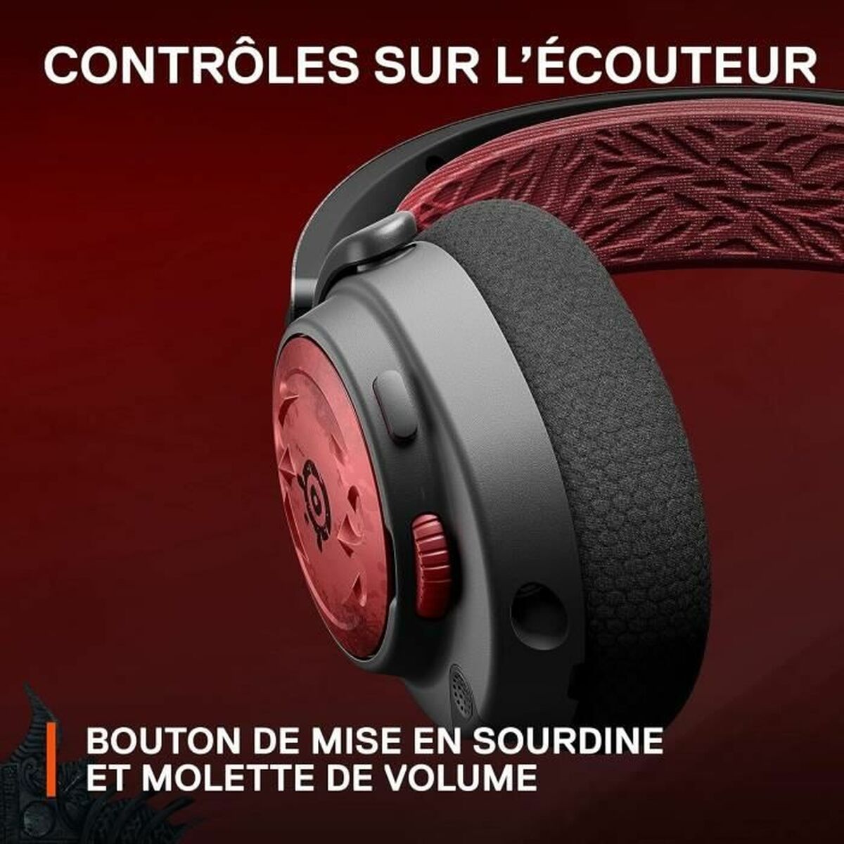 Hörlurar SteelSeries Svart - 3