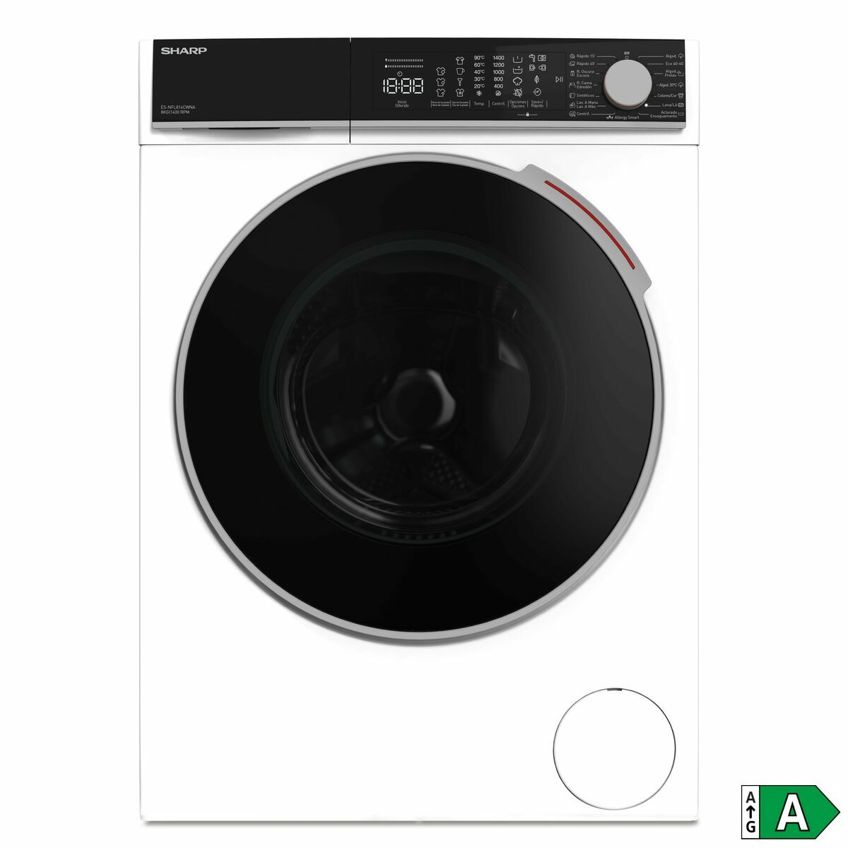Tvättmaskin Sharp ESNFL014CWNA 10 kg - 3