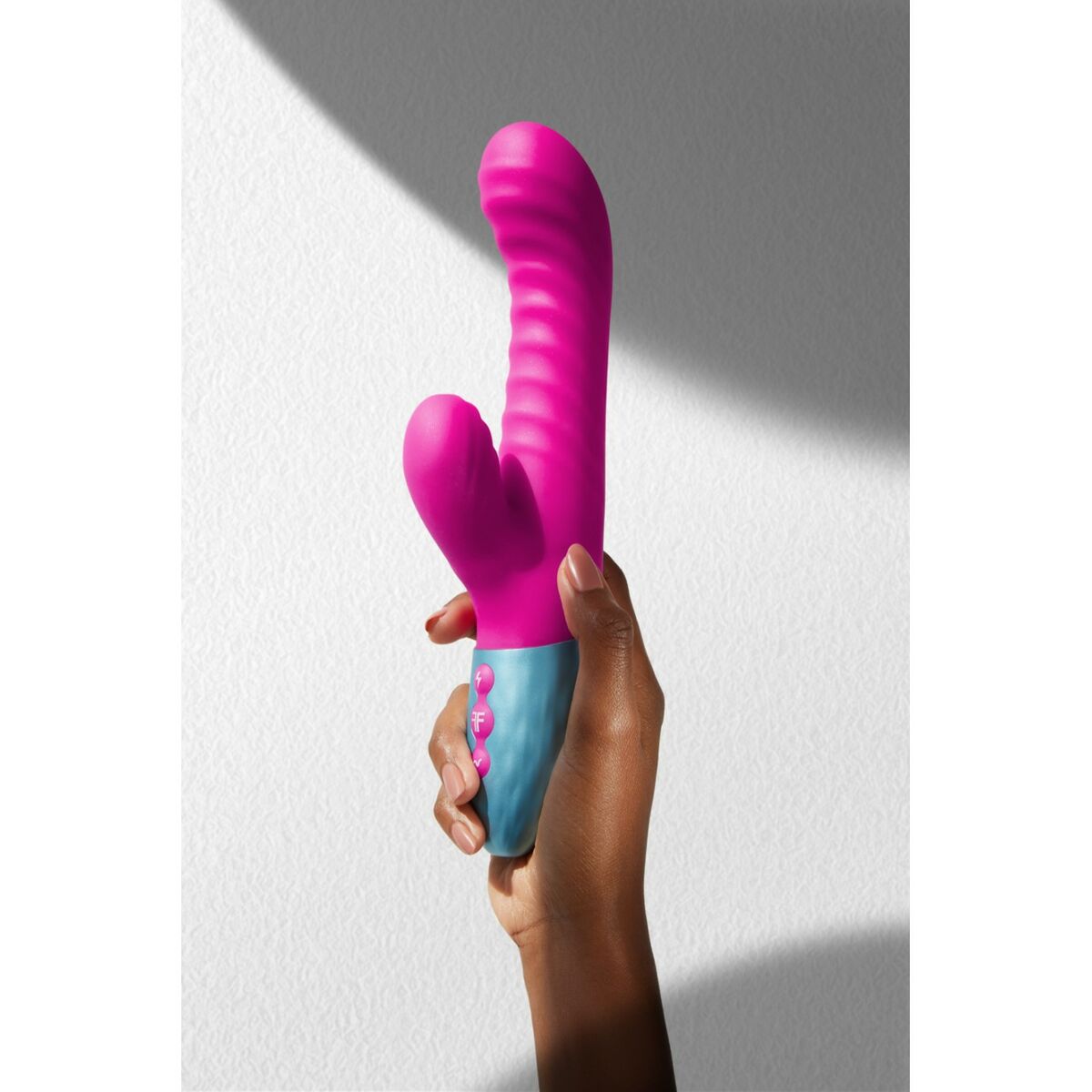 Dubbelvibrator Dual Stimulation Vibe FemmeFunn Delola Rosa - 3