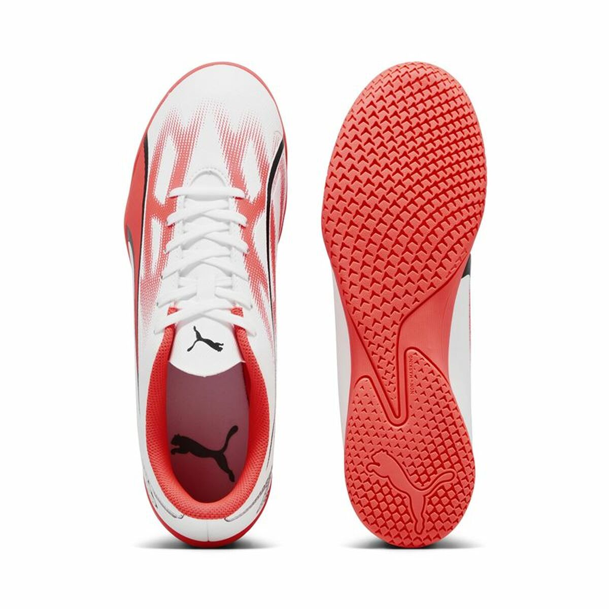 Fotbollsskor för vuxna Puma Ultra Play It Vit Röd - 3