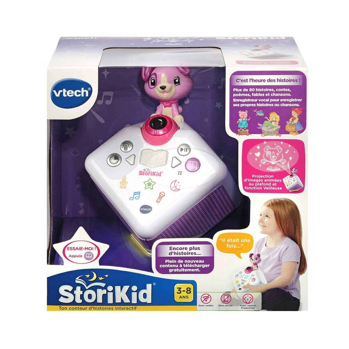 Väckarklocka Vtech Storikid Projektor - 6