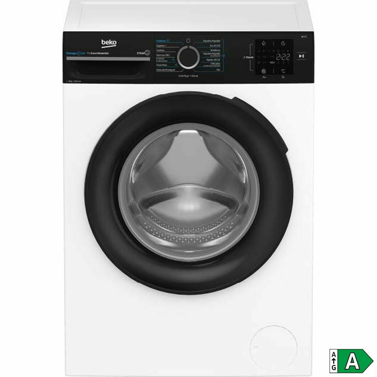 Tvättmaskin BEKO BM3WFSU39413 60 cm 1400 rpm 9 kg - 3