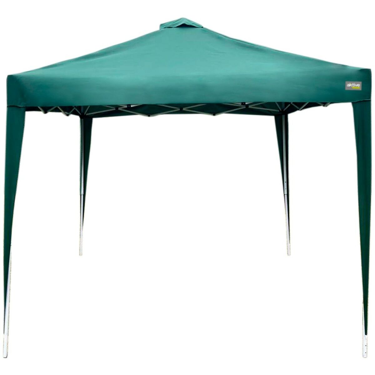 Gazebo Aktive 300 x 250 x 300 cm Tyg Stål Grön