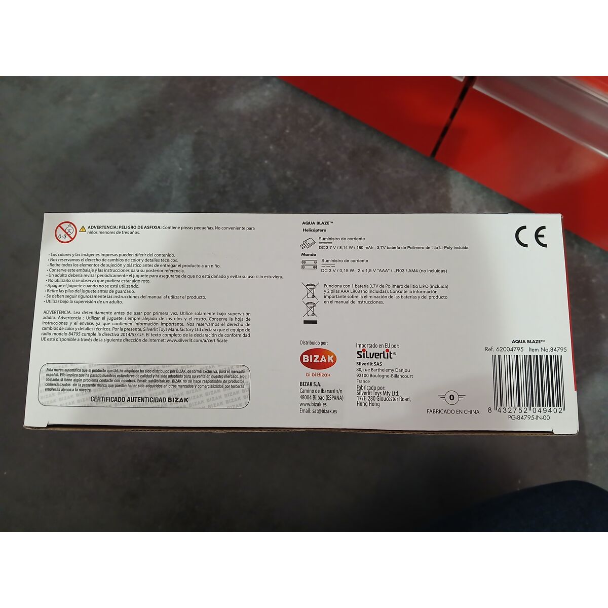 Fjärrkontroll Helikopter Bizak Aqua Blaze - 2