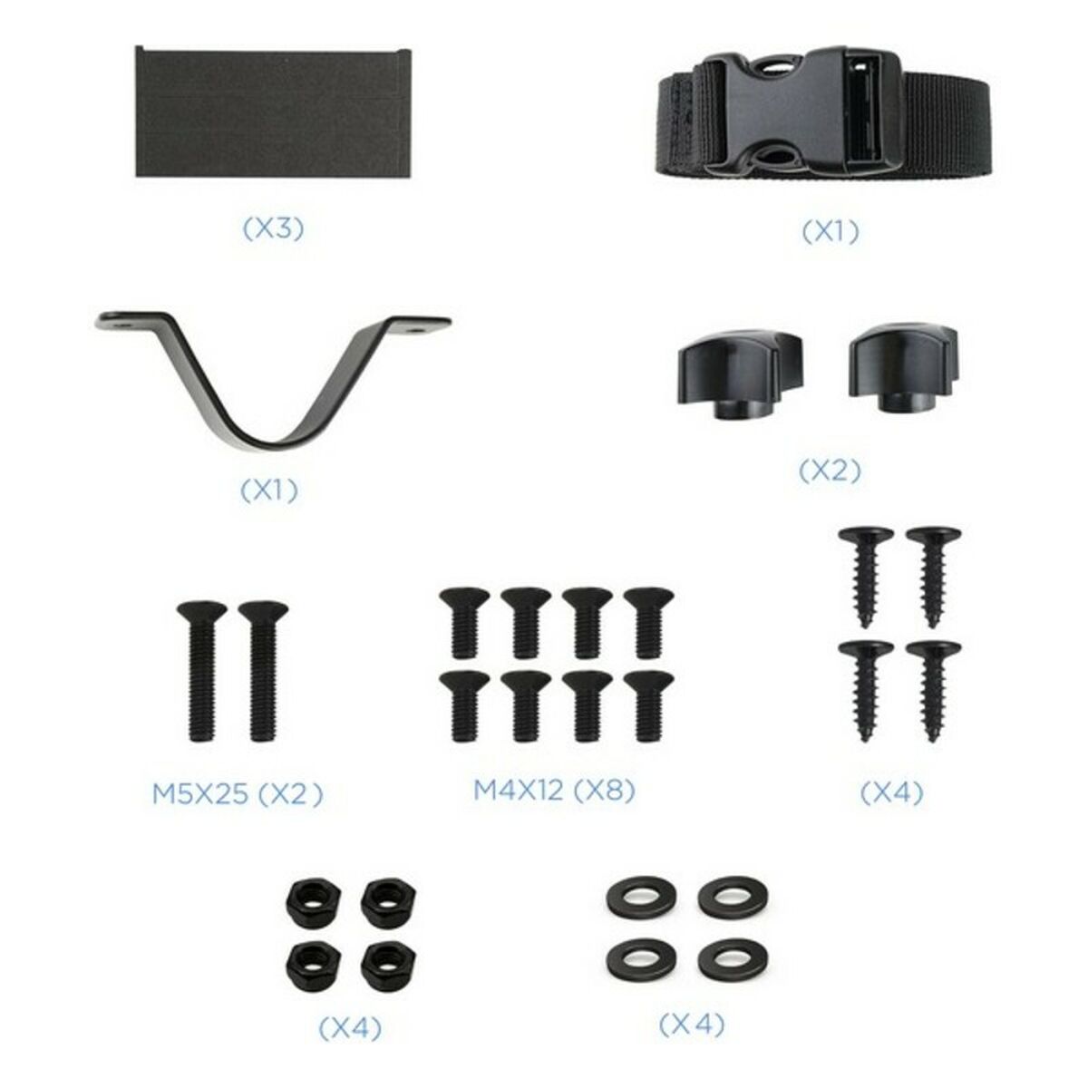 PC-ställ TooQ TCCH0001-B 5 Kg Metall - 6