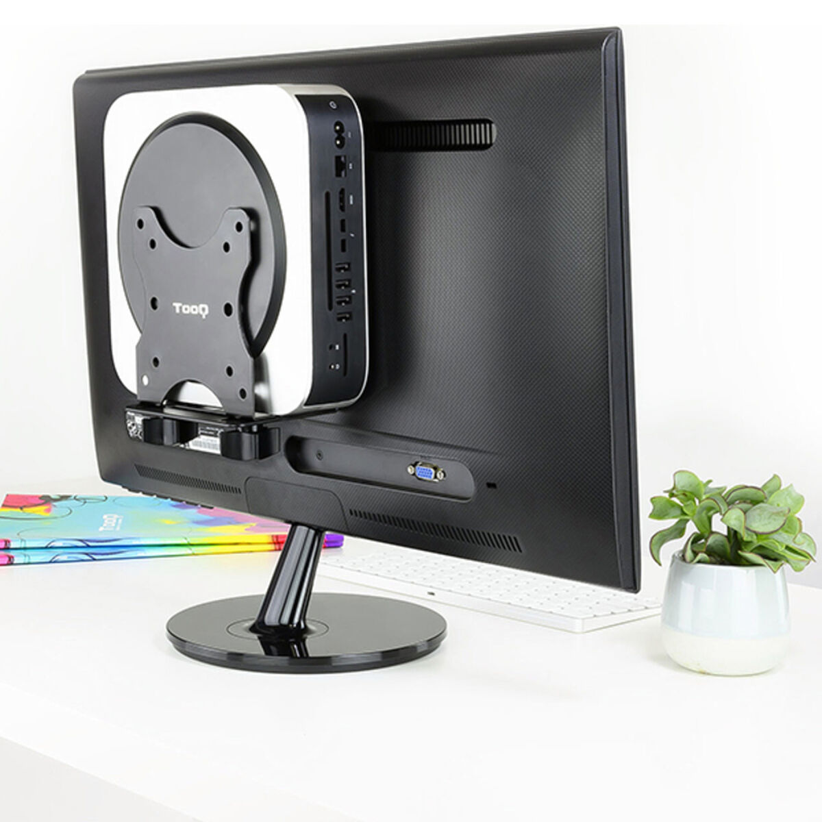 PC-ställ TooQ TCCH0001-B 5 Kg Metall