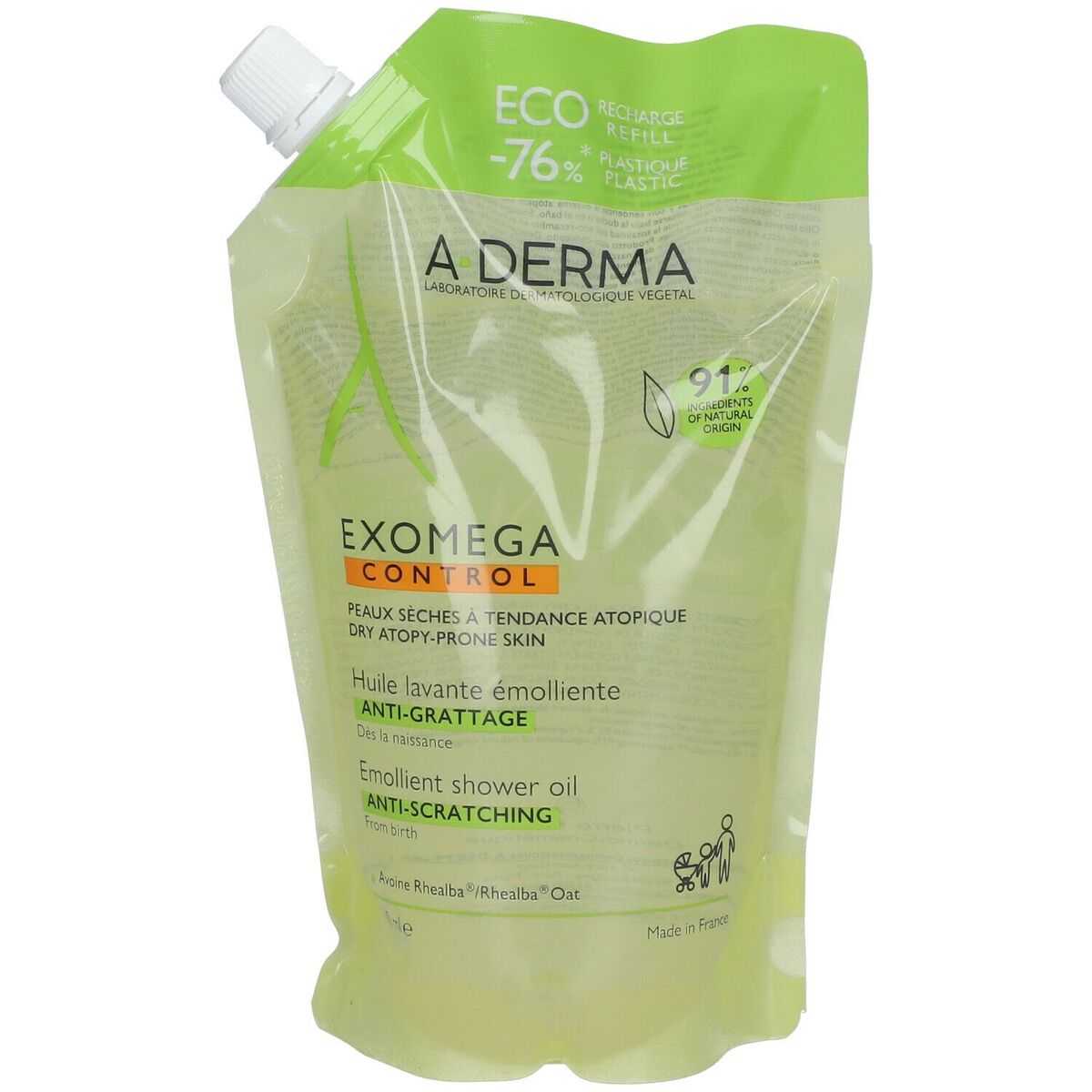 Duschtvål A-Derma Exomega Reservdel