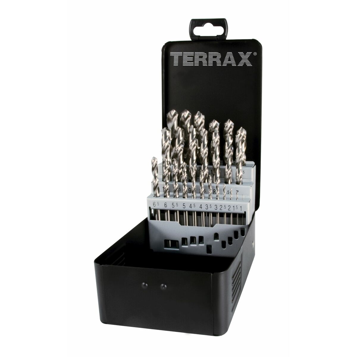 Spolset TERRAX Fall DIN 338 25 Delar (25 antal) - 3