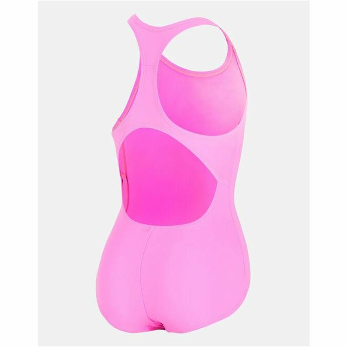 Baddräkt, Flickor Nike Racerback Mörkrosa - 2