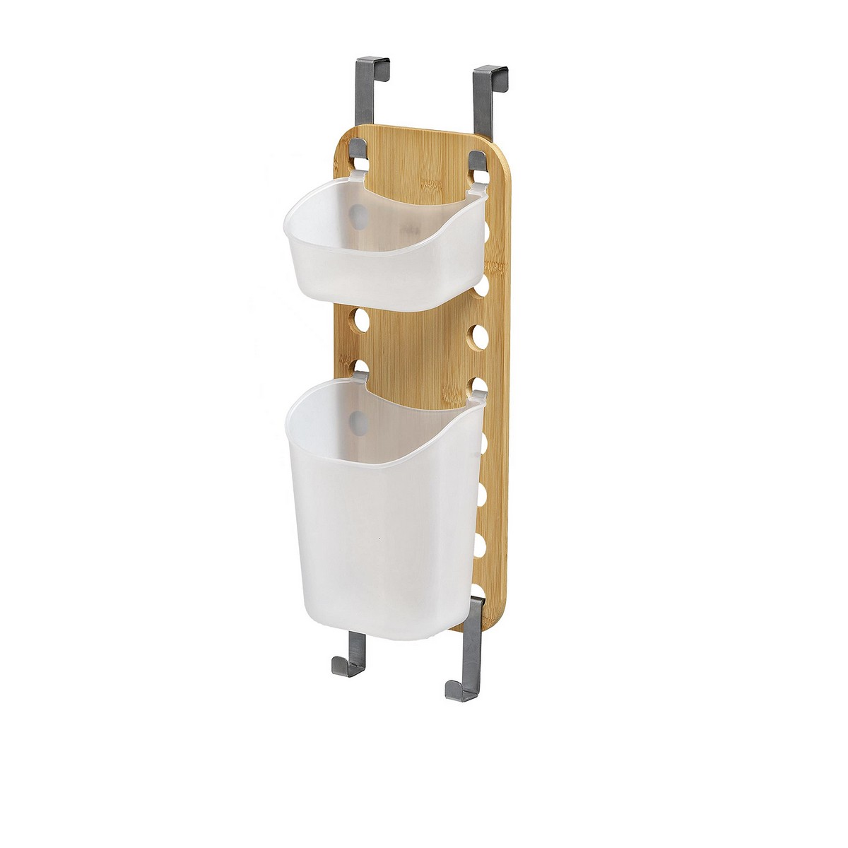 Duschset Jobgar Naturell 40 x 14,5 x 10 cm Bambu - 5