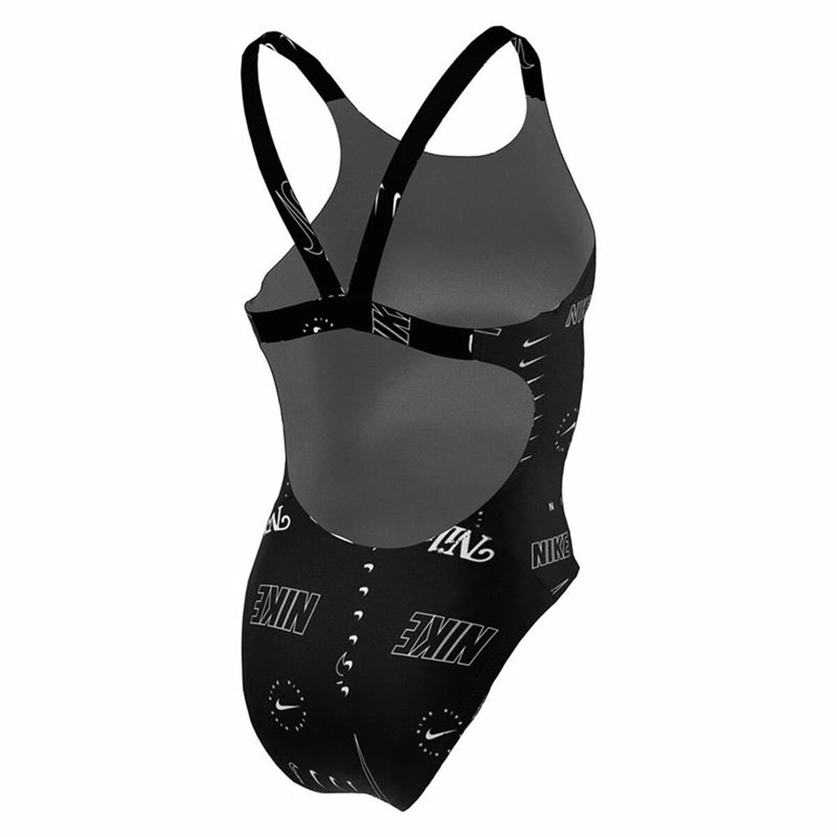 Baddräkt Dam Nike Fastback  Svart - 2